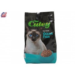 اكل قطط نكهة اسماك المحيط كيوتي 1.5كيلو